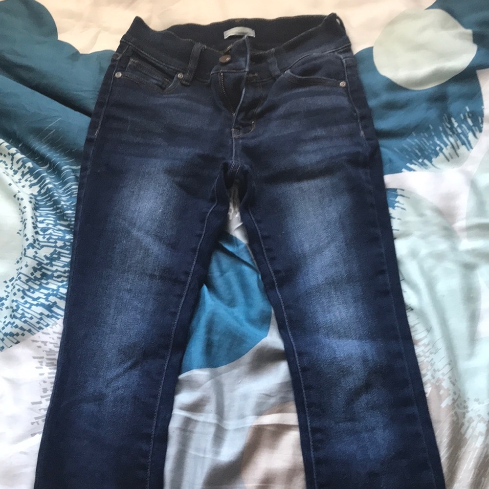 Dark wash jeans